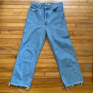 Levi’s Ribcage Straight ankle